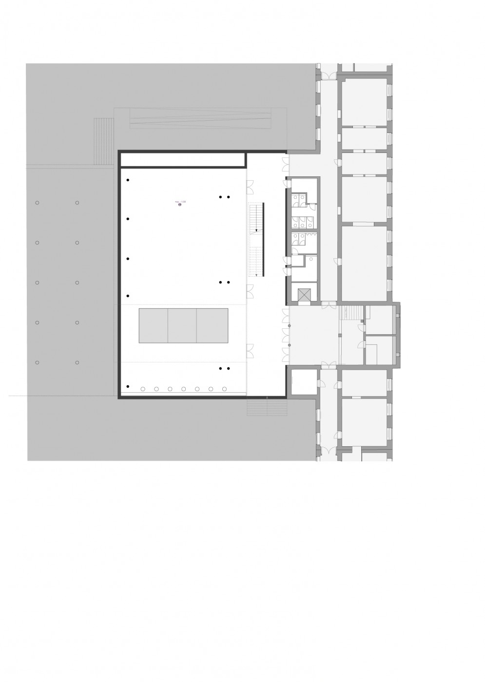 Grundriss Konferenzbereich