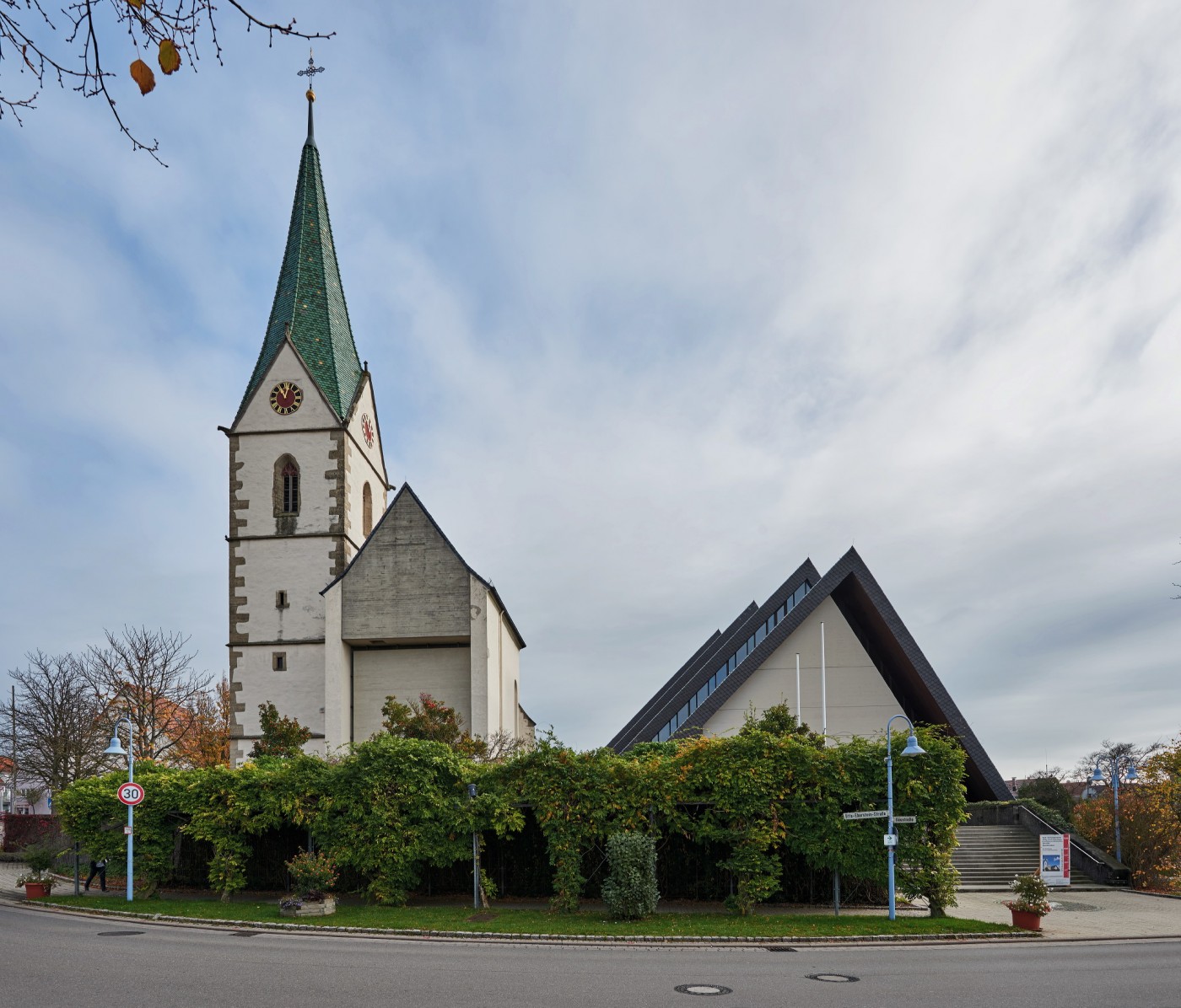 Fragment of the historic church