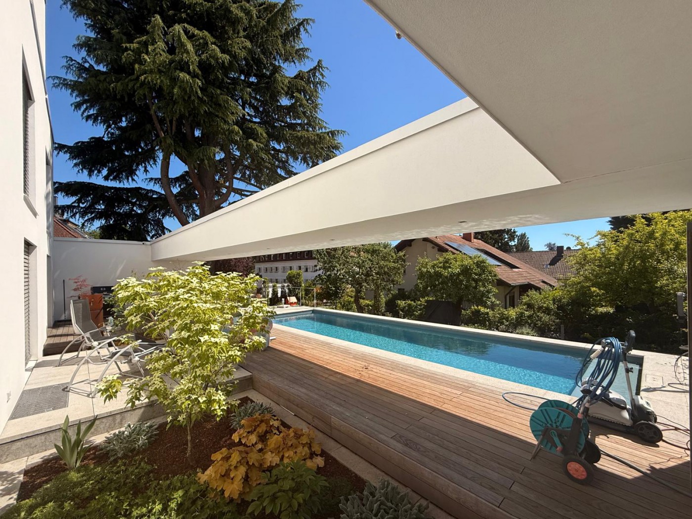 Blick in den Pool